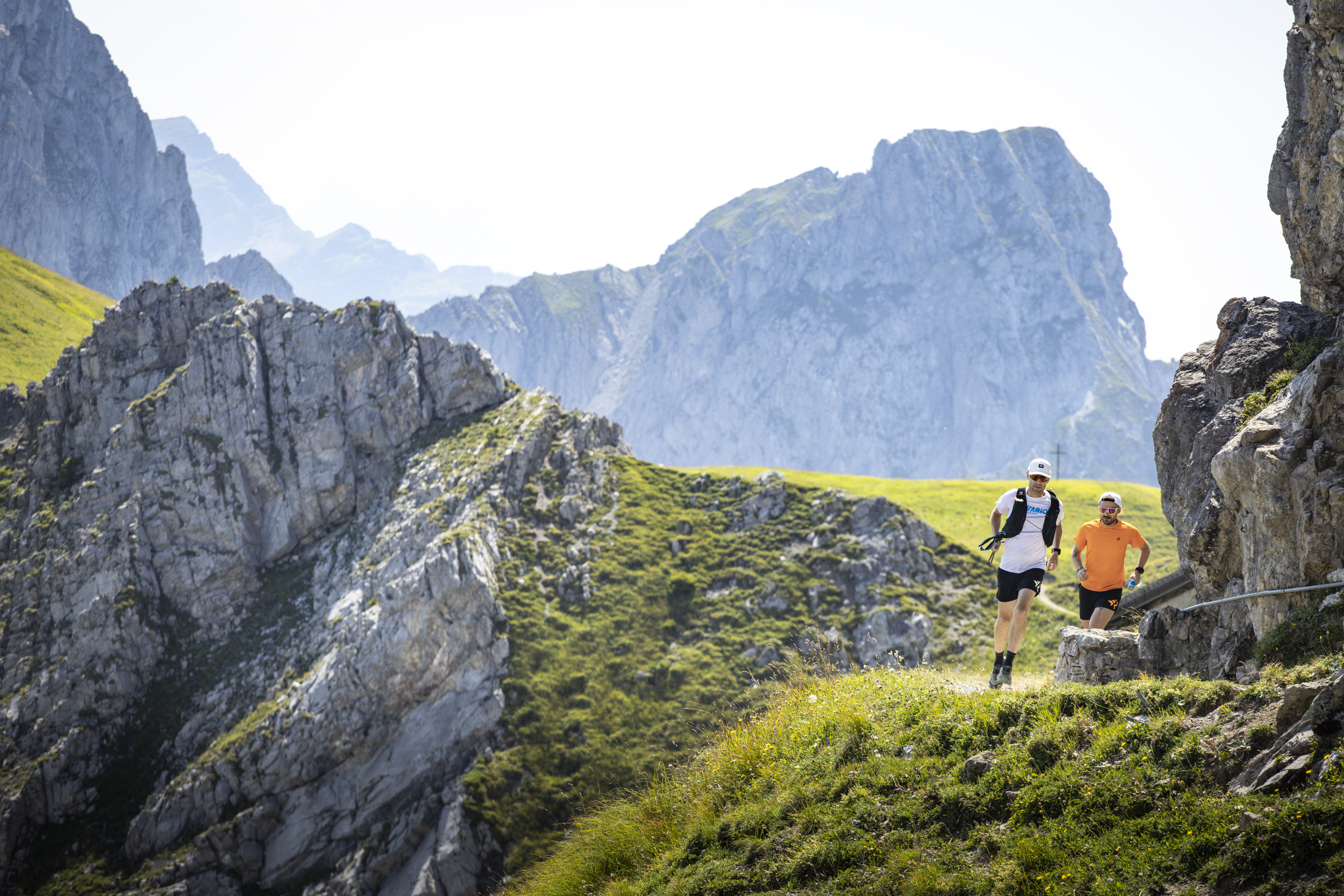 Parcours de trail à la Videmanette